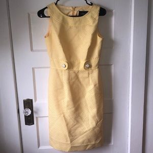 Bright yellow sun dress